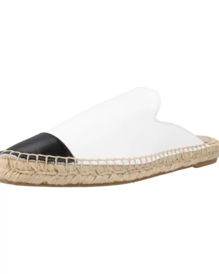 CLARA DURAN Chanclas De Mujer Zuecocd Blanco Sale