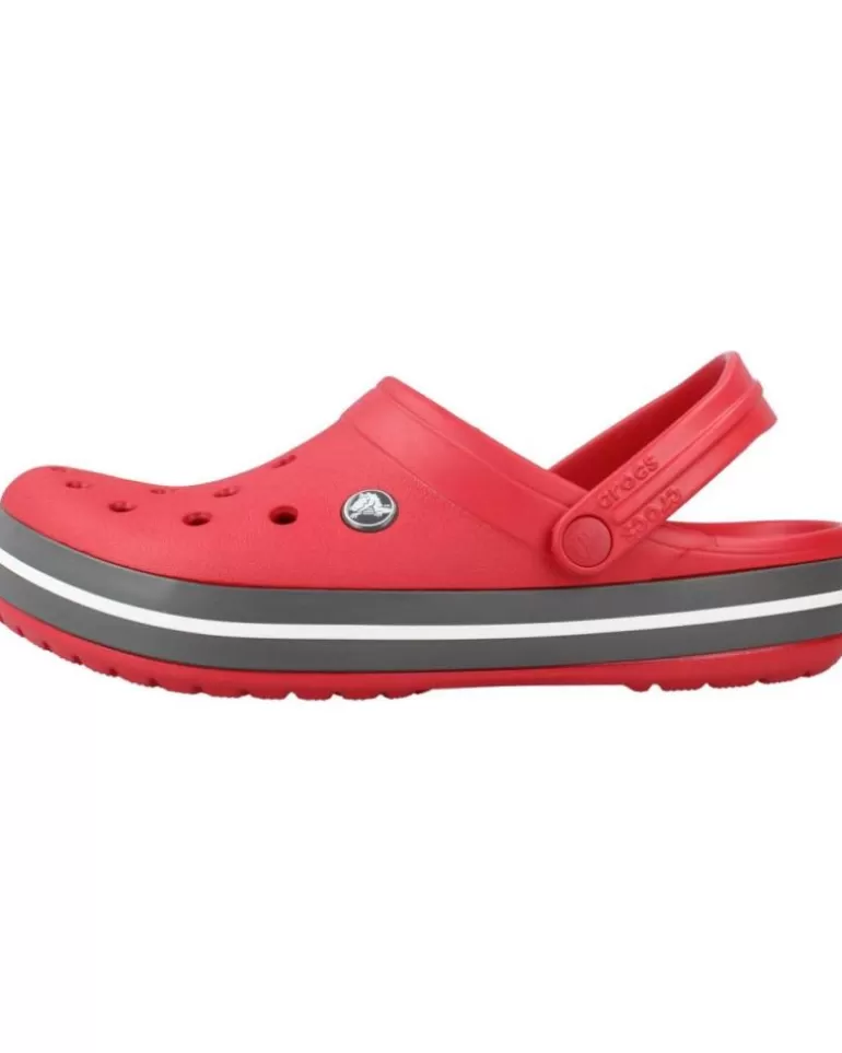 CROCS Chanclas De Mujer Y Hombre Crocband Rojo New