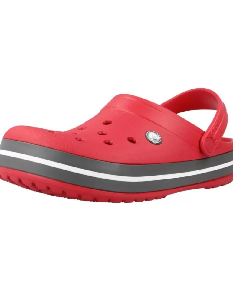 CROCS Chanclas De Mujer Y Hombre Crocband Rojo New