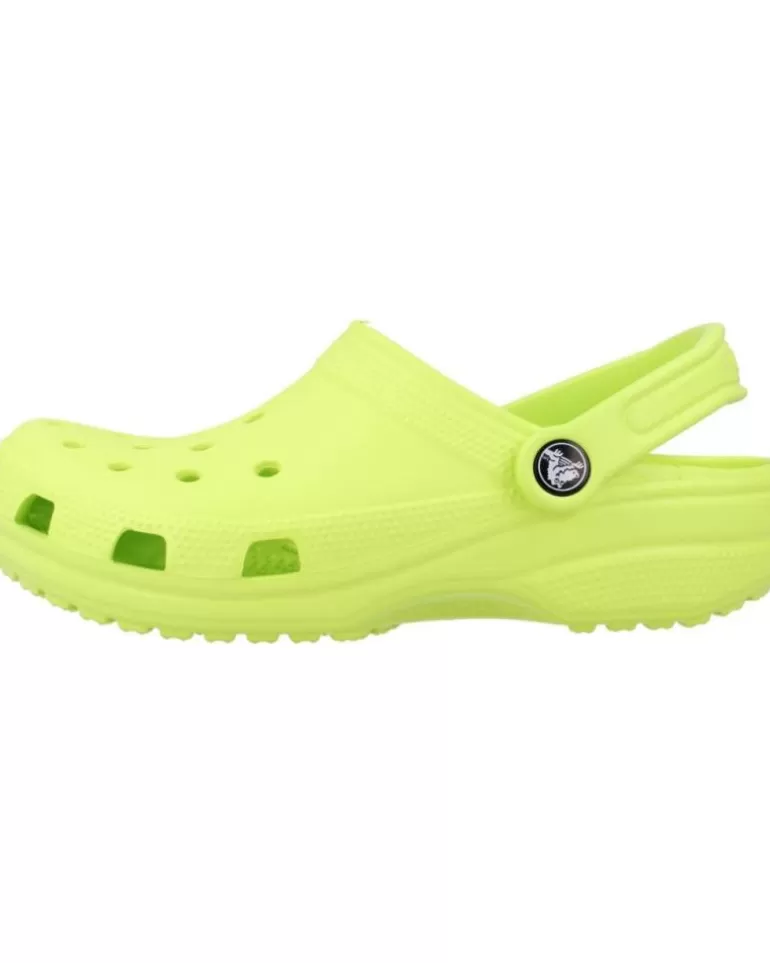 CROCS Chanclas De Mujer Y Niña Y Niño Classic U Verde Sale