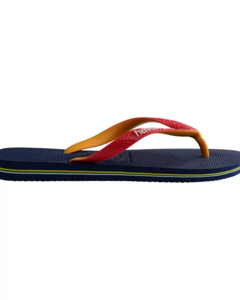 HAVAIANAS Chanclas De Hombre Brasil Mix Esclava Azul Clearance