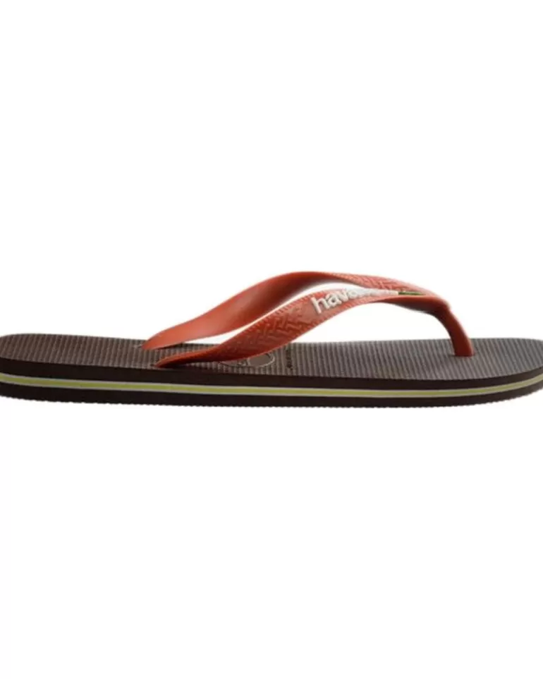 HAVAIANAS Chanclas De Hombre Chanclas Brazil Logo 4110850-3058 Marron Online