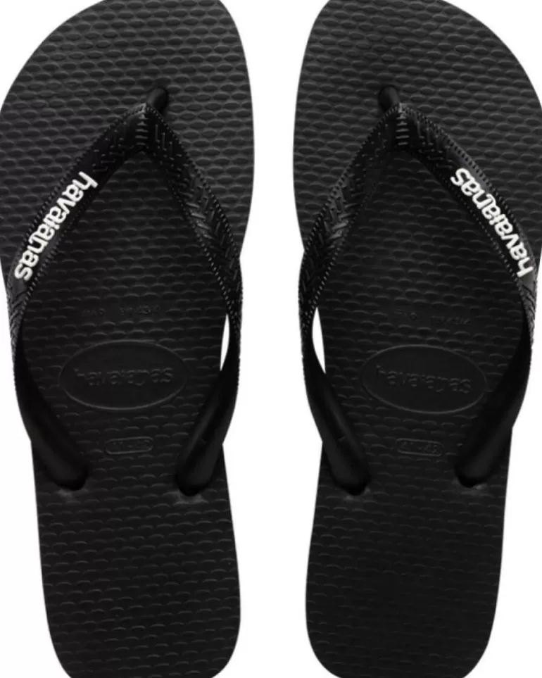 HAVAIANAS Chanclas De Hombre Chanclas Logo Filete 4108555-4058 Negro Best Sale