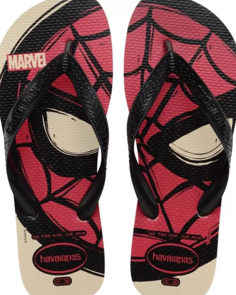 HAVAIANAS Chanclas De Hombre Top Marvel Logomania Beis Store