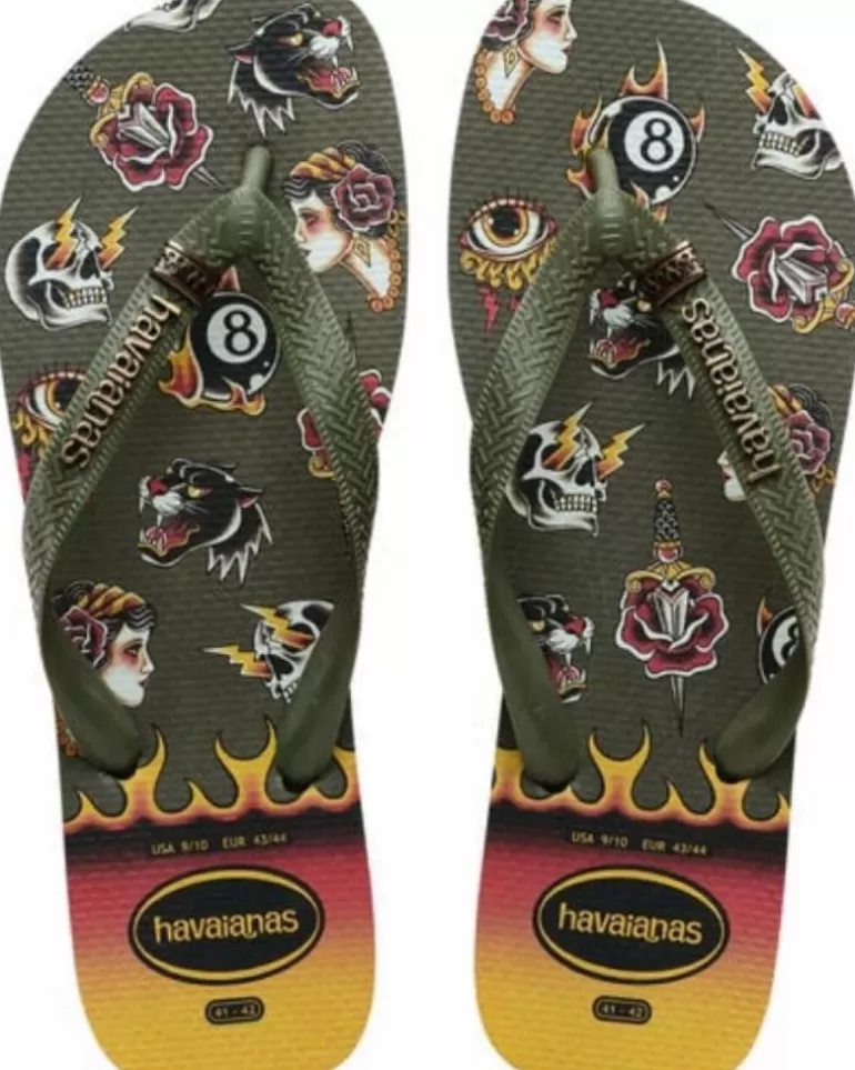 HAVAIANAS Chanclas De Hombre Y Niño Esclava 1293 Black-Moss Store