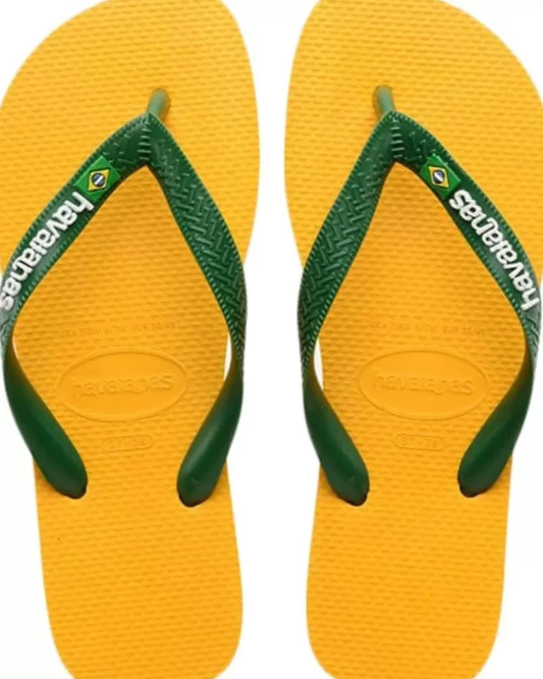 HAVAIANAS Chanclas De Hombre Y Niño Esclava 1740 Pop Yellow Store