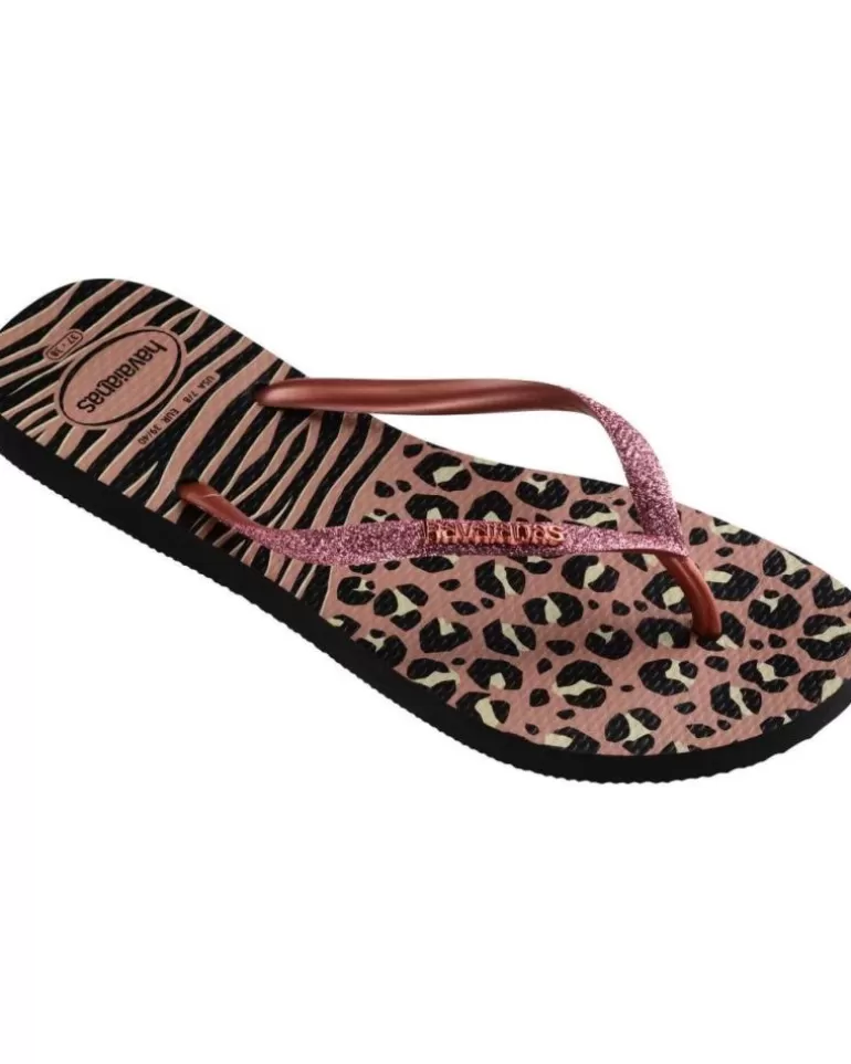 HAVAIANAS Chanclas De Mujer 4147964H Animal Print Sale