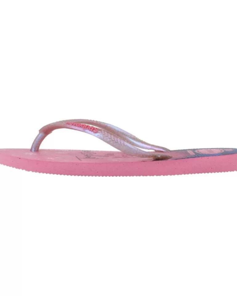 HAVAIANAS Chanclas De Niña Kids Slim Princess Rosa Cheap