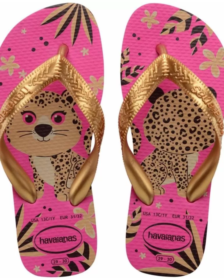 HAVAIANAS Chanclas De Niña Kids Top Pets Oro New