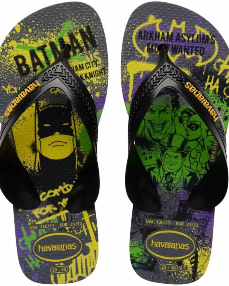 HAVAIANAS Chanclas De Niño Kids Max Herois Negro Shop