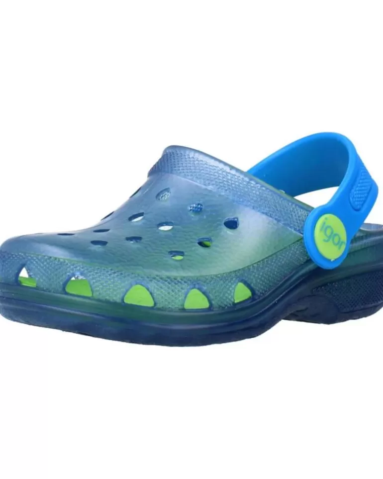 IGOR Chanclas De Niña Y Niño S10116 Azul Clearance