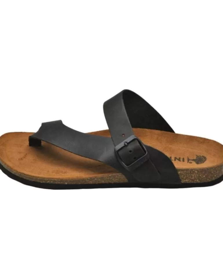 INTERBIOS Chanclas De Hombre Inter-Bios 9511 Sandalia Piel Bio Hombre Moka Cheap