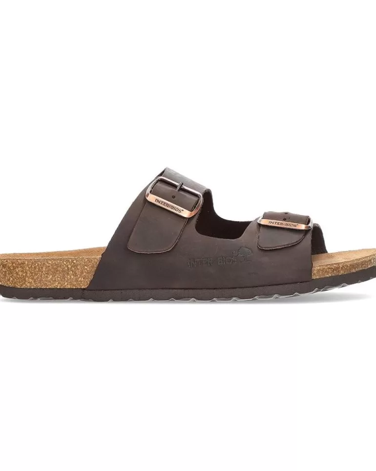 INTERBIOS Chanclas De Hombre Sandalia Comoda 9560 Mokacobre Hot