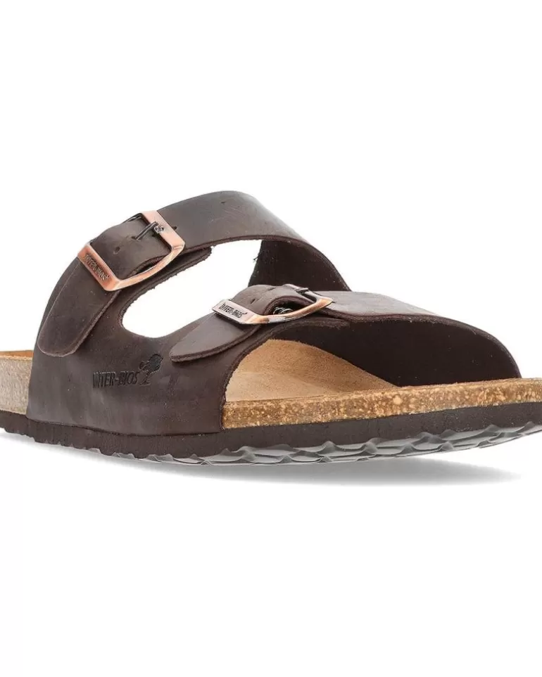 INTERBIOS Chanclas De Hombre Sandalia Comoda 9560 Mokacobre Hot