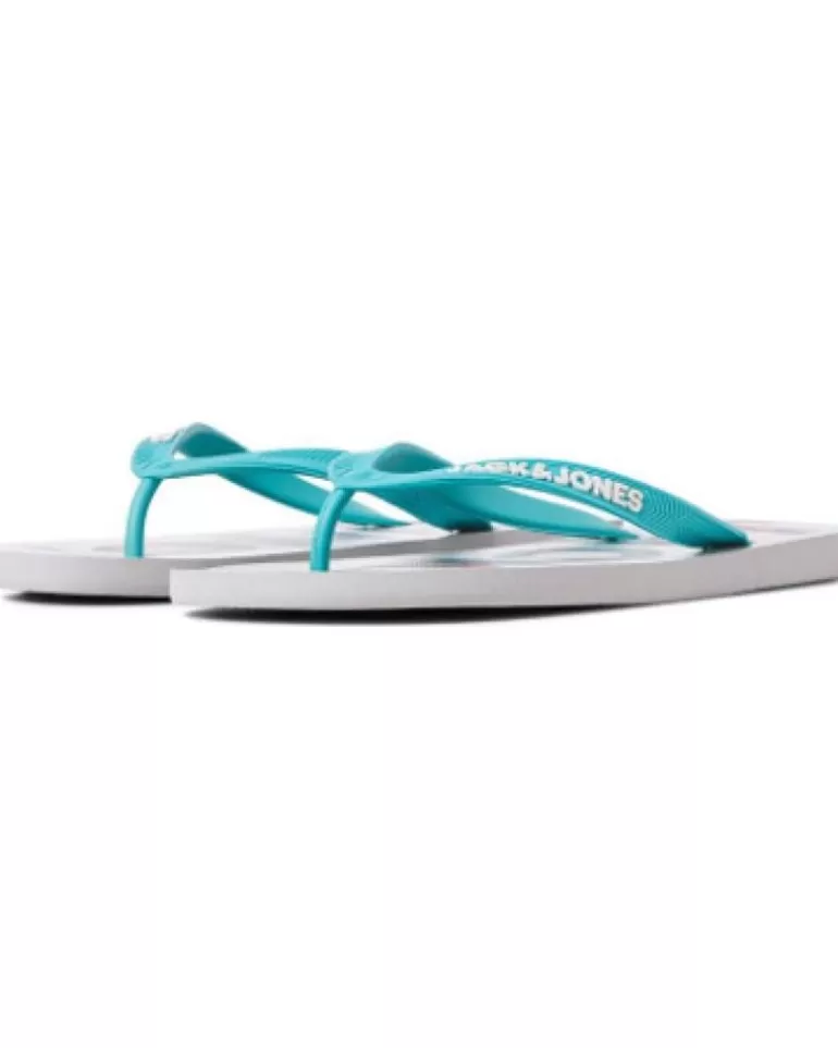 JACK AND JONES Chanclas De Hombre Chancla Logo Jackjones Gris Sale