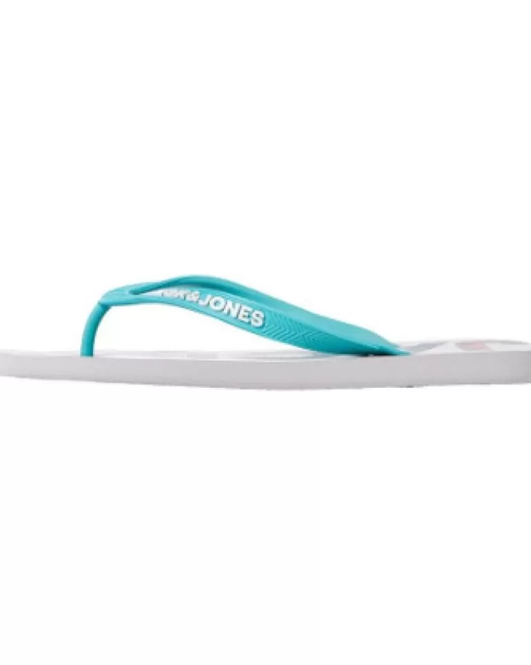 JACK AND JONES Chanclas De Hombre Chancla Logo Jackjones Gris Sale