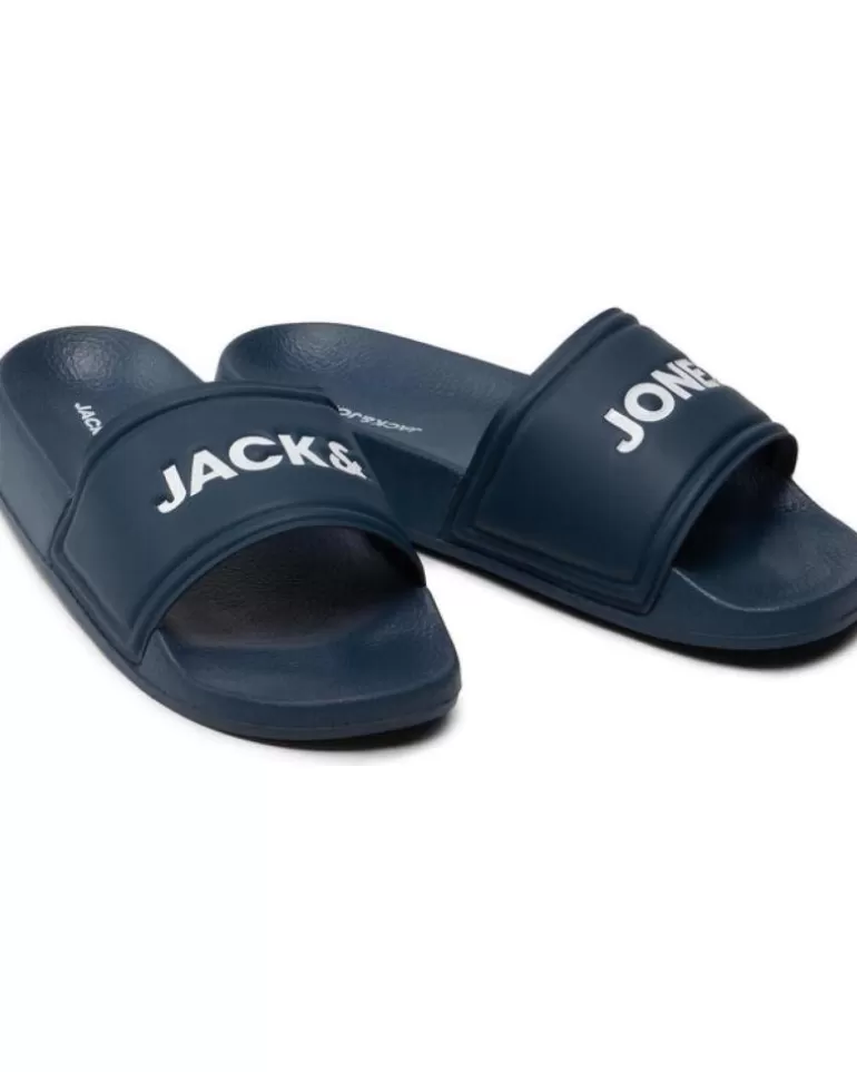 JACK-JONES Chanclas De Niña Y Niño Chanclas Jackjones Jfwlarry Junior 12184698 Azul Store