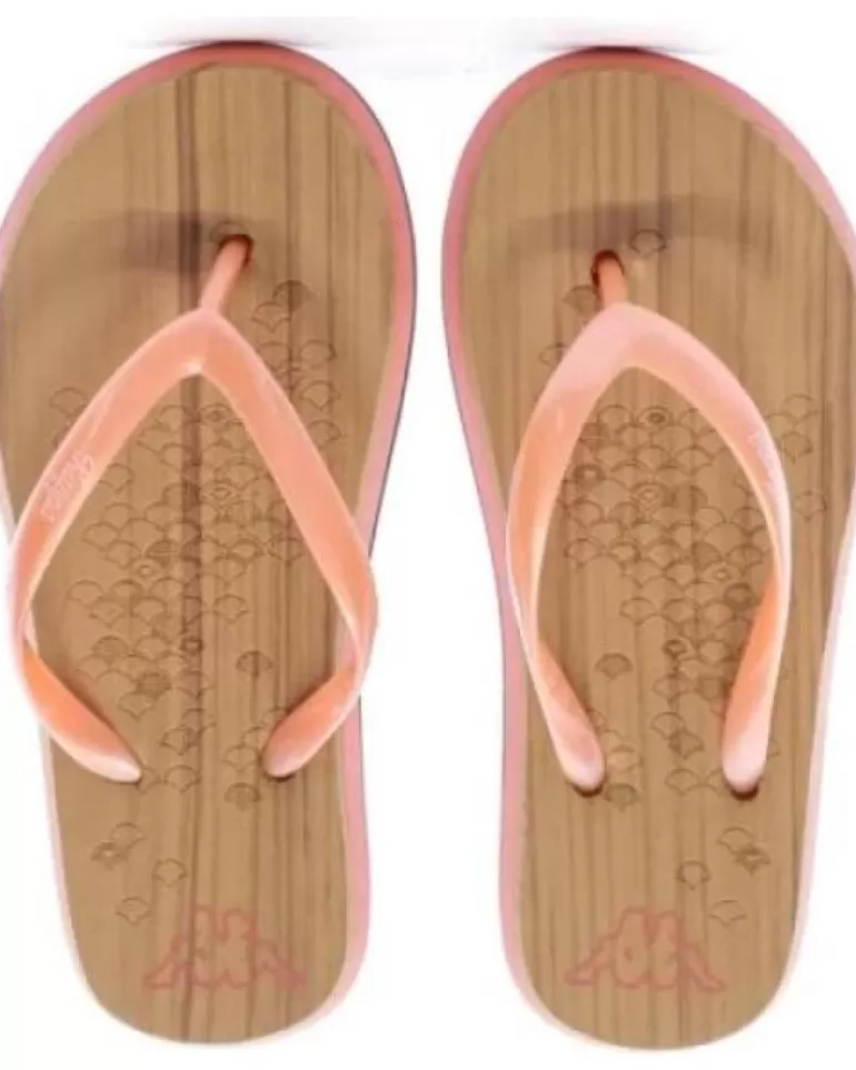 KAPPA Chanclas De Niña Chanclas Mooney Marron Coral Kid Multi Outlet