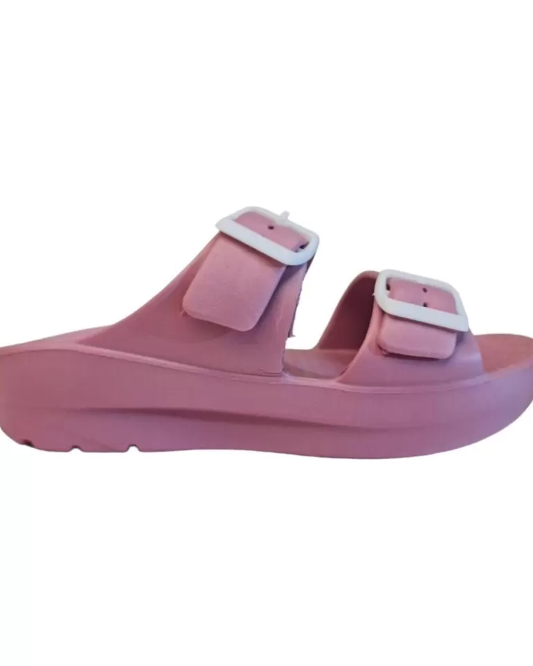 KELARA Chanclas De Mujer Y Niña Lofer Verde Discount