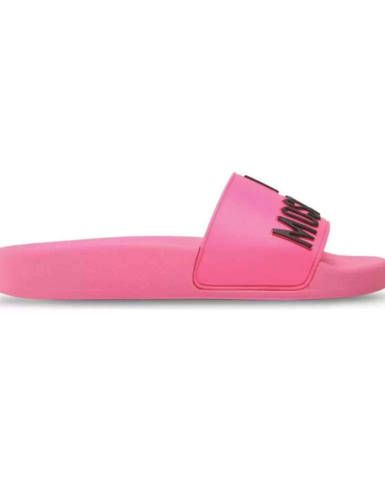 LOVE MOSCHINO Chanclas De Mujer - Ja28052G1Gi13 Pink Cheap