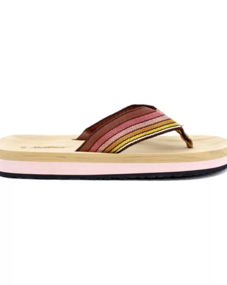 NICOBOCO Chanclas De Mujer - Chancla Dedo Tela Rosa Shop