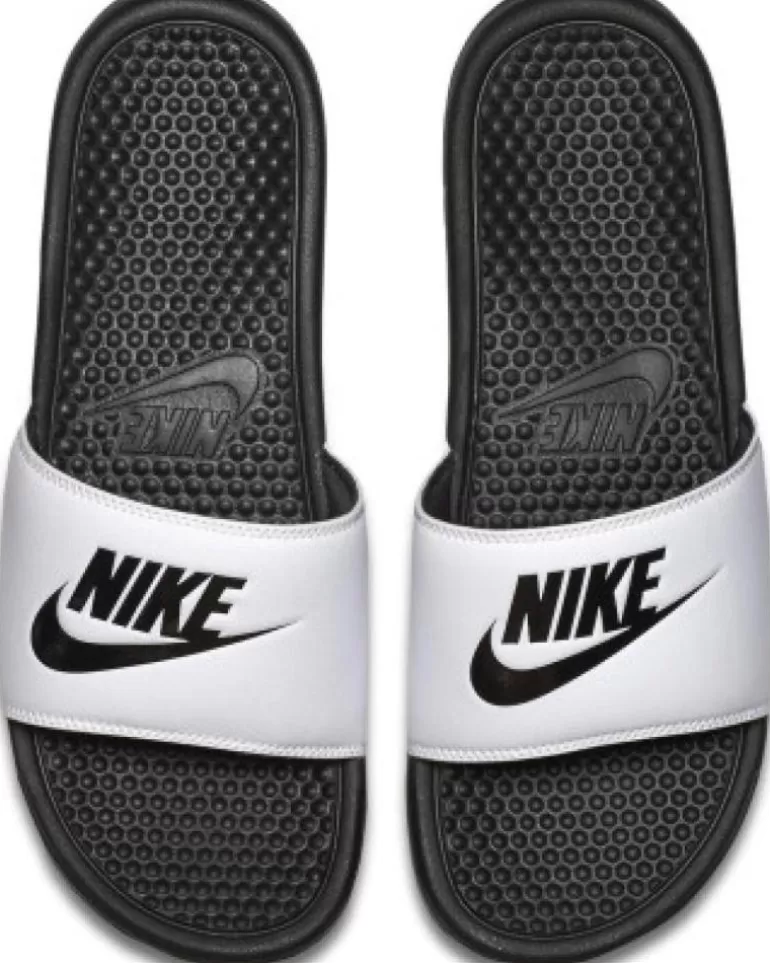 NIKE Chanclas De Hombre -Benassi 343880 Blanco Online