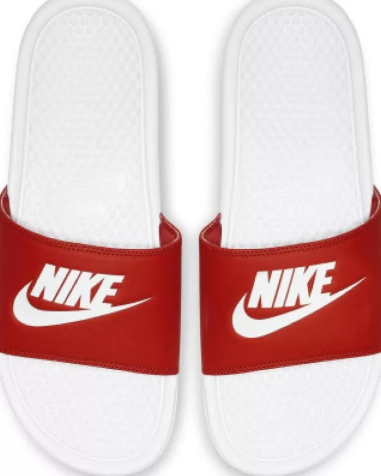 NIKE Chanclas De Hombre -Benassi 343880 Blanco Best