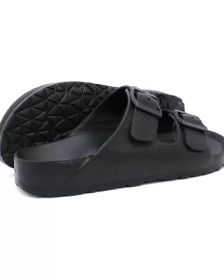 OTRAS MARCAS Chanclas De Hombre New One - Chancla Hombre Dos Hebillas Negro Best Sale