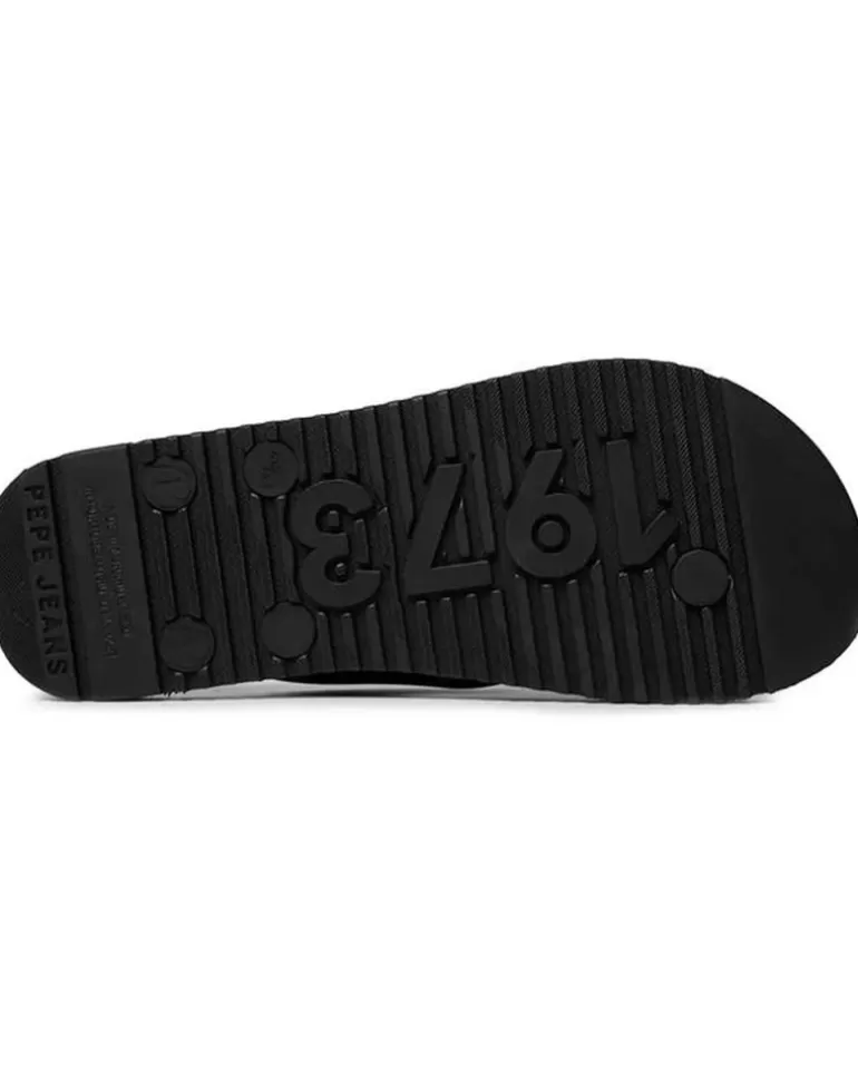 PEPE JEANS Chanclas De Hombre Chanclas Pms70137 Shore M Black Outlet