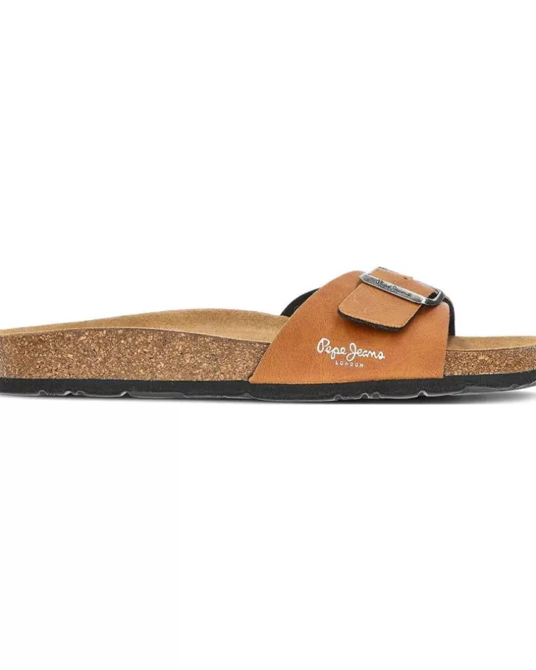 PEPE JEANS Chanclas De Hombre Chanclas Pms90107 Bio M Single Kansas Tan Store