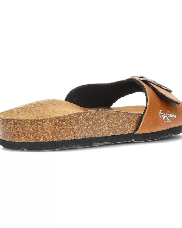 PEPE JEANS Chanclas De Hombre Chanclas Pms90107 Bio M Single Kansas Tan Store