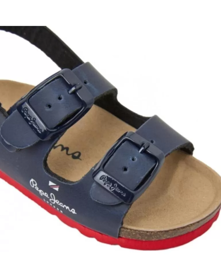 PEPE JEANS Chanclas De Niño Sandaliabio Kansas Azul Shop
