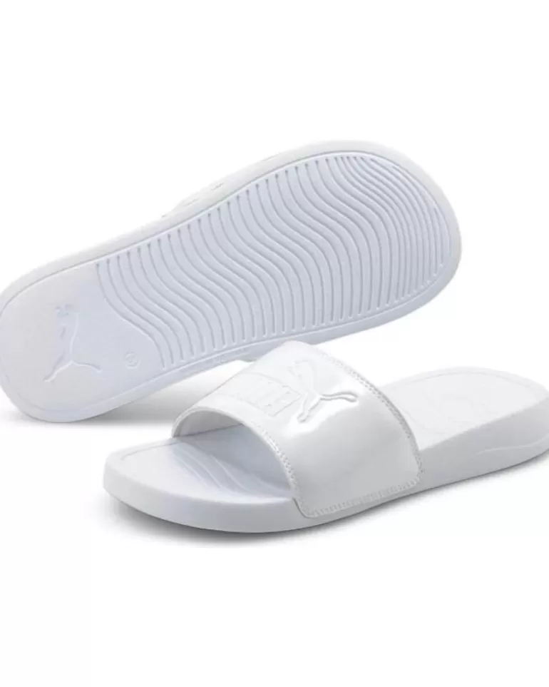PUMA Chanclas De Mujer Y Niña Popcat 20 Wns 374471-04 White Blanco Clearance