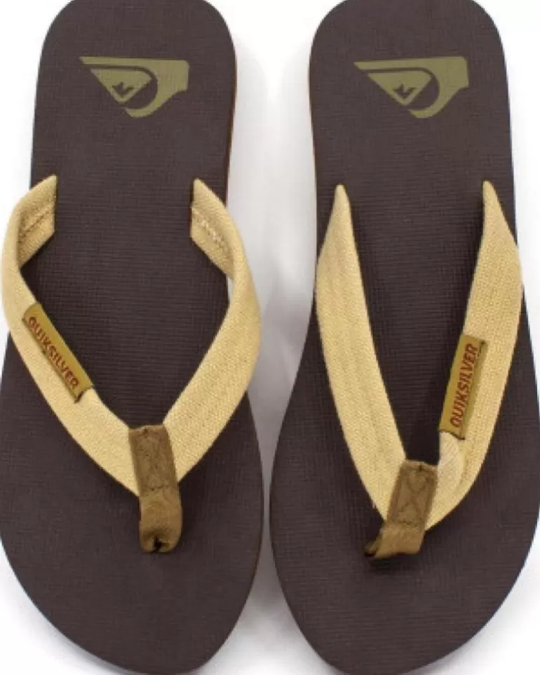 QUIKSILVER Chanclas De Hombre -Molokai Aqyl100055 Xccc Marrones Online