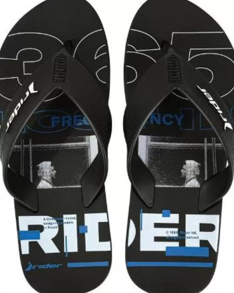 RIDER Chanclas De Hombre Y Niño Sandalia Playeras Way Dedo Ad Hom Negro Cheap