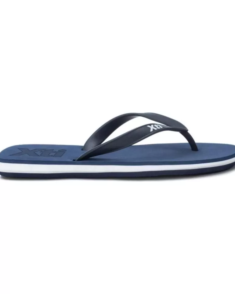 XTI Chanclas De Hombre 042755 Navy Best Sale
