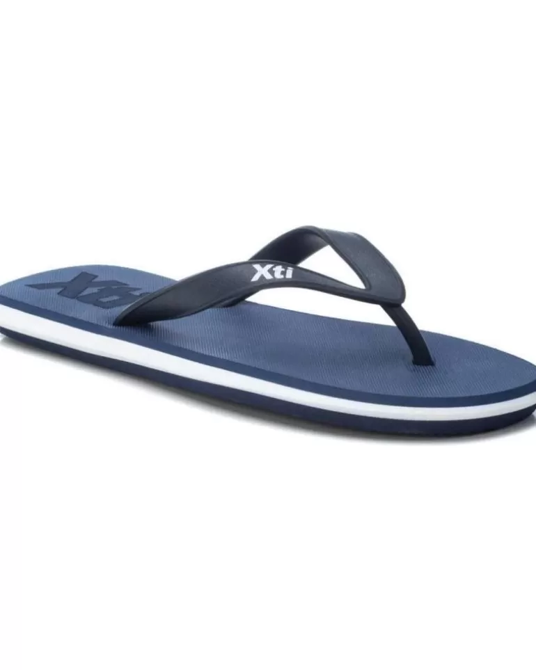 XTI Chanclas De Hombre 042755 Navy Best Sale