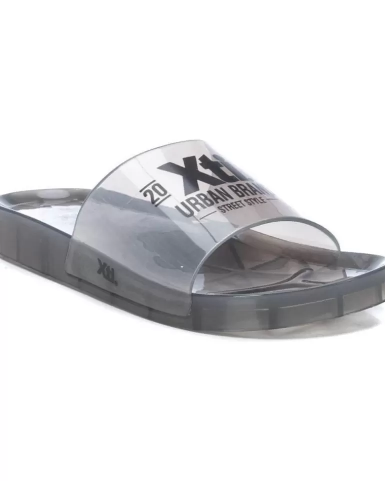 XTI Chanclas De Mujer Chancla Trasnparente Gris Sale