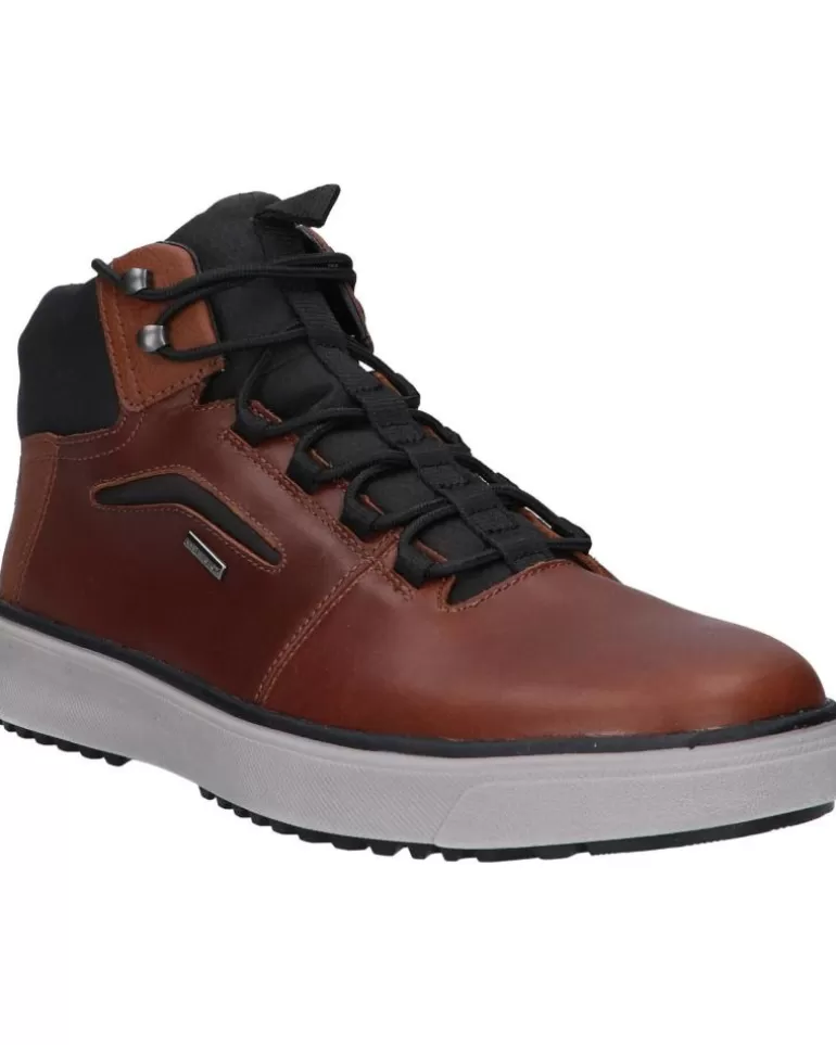 GEOX De Hombre U04Aqa 0Fffu U Cervino C6238 Dk Brown-Black Shop