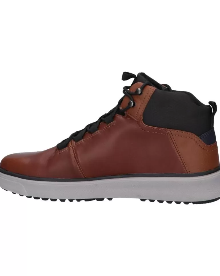 GEOX De Hombre U04Aqa 0Fffu U Cervino C6238 Dk Brown-Black Shop