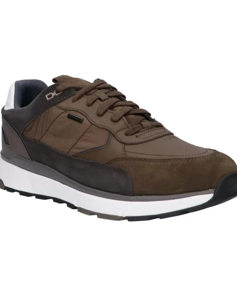 GEOX De Hombre U16Cra 043Fu U Dolomia B Abx C3277 Dk Olive Flash Sale