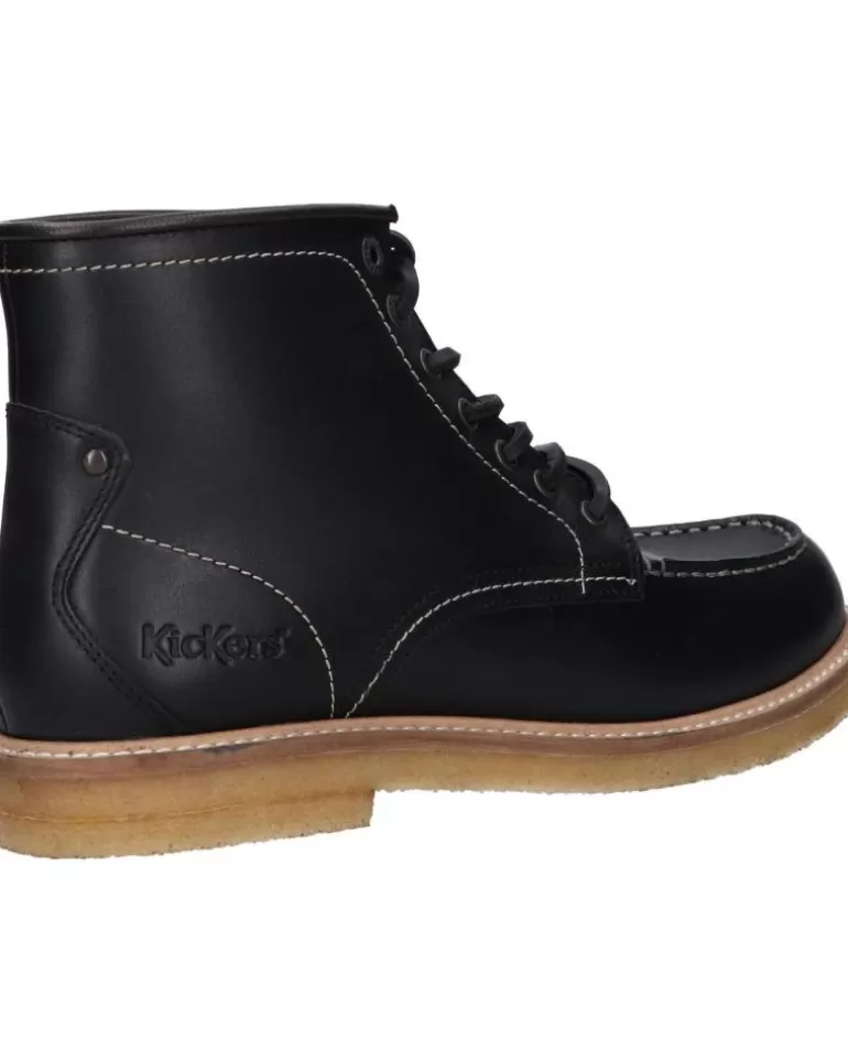 KICKERS De Hombre 828961-60 Iioruzy Cr Greasy 8 Noir Shop