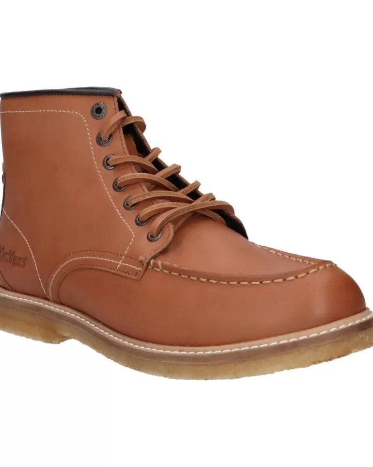 KICKERS De Hombre 828961-60 Iioruzy Cr Greasy 9 Marron Flash Sale