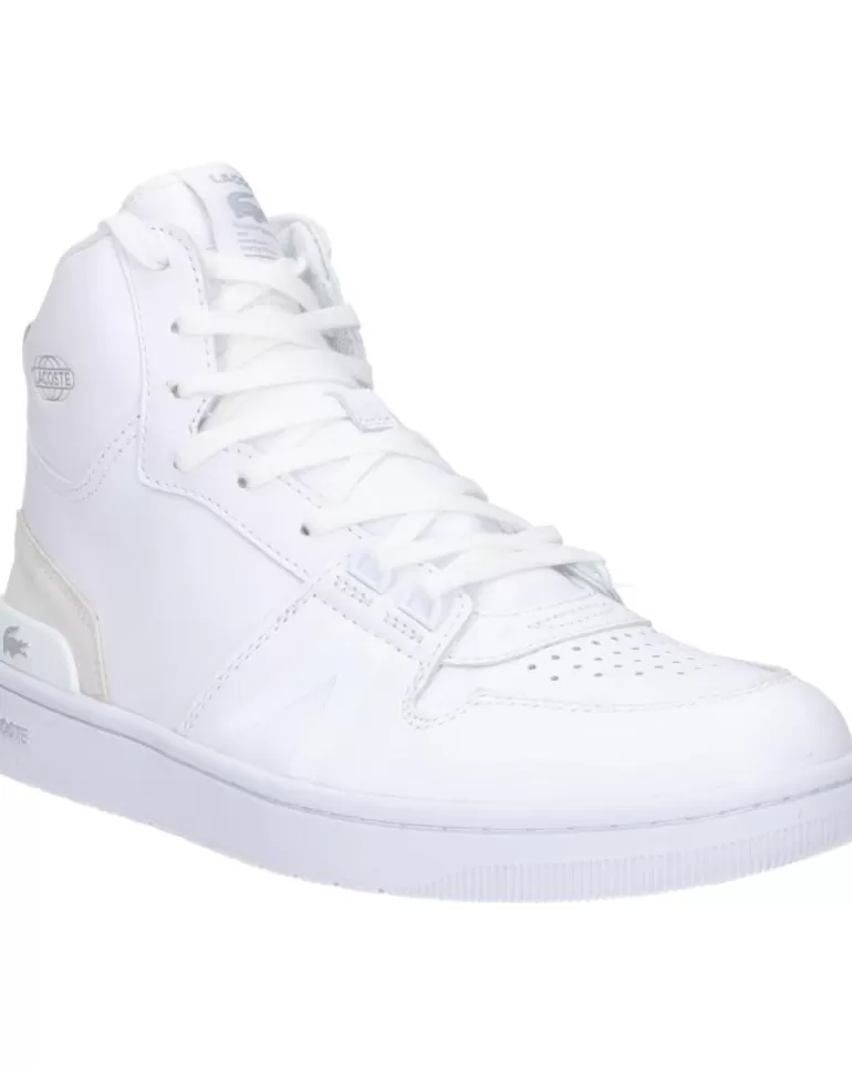 LACOSTE De Hombre 46Sma0032 L001 Mid 21G Wht-Wht Online