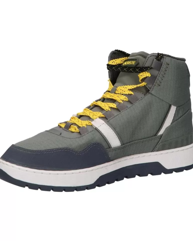 LACOSTE De Hombre 46Sma0086 T-Clip Winter Mid Da7 Khk-Dk Gry Discount