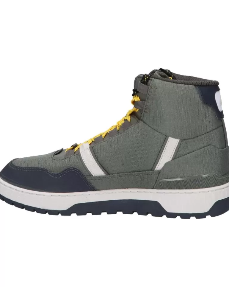 LACOSTE De Hombre 46Sma0086 T-Clip Winter Mid Da7 Khk-Dk Gry Discount
