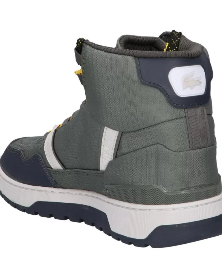 LACOSTE De Hombre 46Sma0086 T-Clip Winter Mid Da7 Khk-Dk Gry Discount