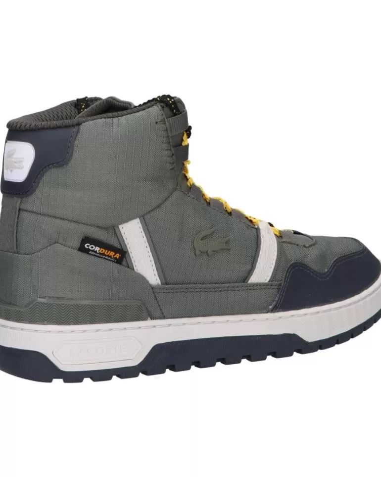 LACOSTE De Hombre 46Sma0086 T-Clip Winter Mid Da7 Khk-Dk Gry Discount