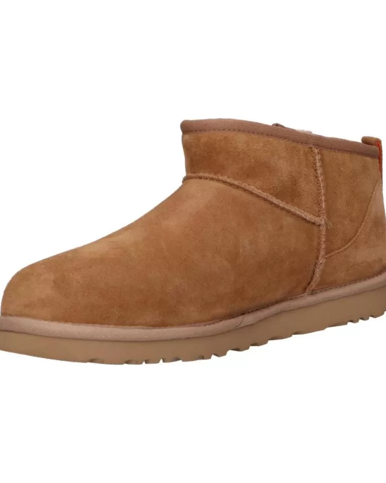 UGG De Hombre 1143984 Classic Ultra Mini Zip Cogs Chestnut Discount