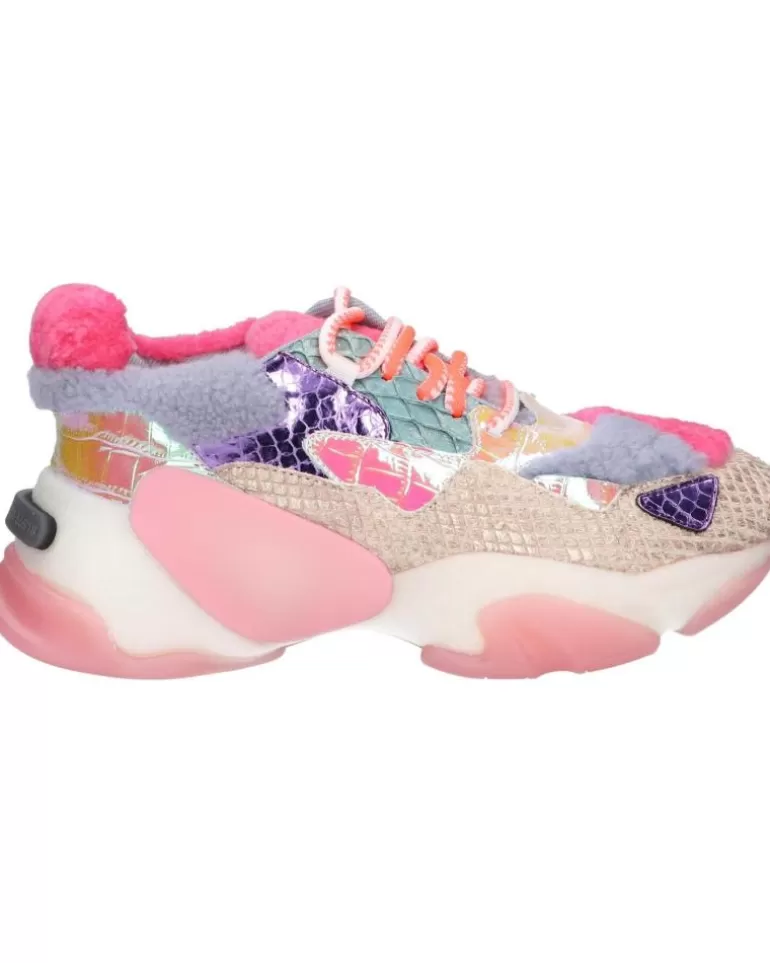 EXE De Mujer G168-8 Leather Grey Pink Best